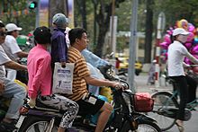 Motorrad in Saigon