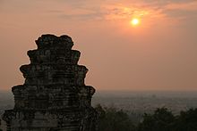 Sonnenuntergang über ANgkor