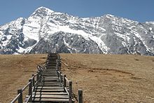 Jadedrachen Schneegebirge